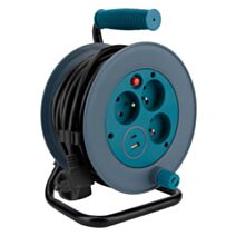 Enrouleur ménager 3 prises 16A 3G1 mm² + USB - ZENITECH