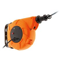 Enrouleur pour bricolage Mural câble HO5VV-F 3G1mm² 11m+2m