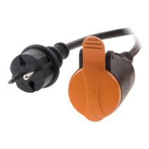 Rallonge étanche 2p h05vv-f 2x 1,5mm² 40m-zenitech