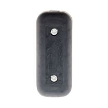 Interrupteur 2A bipolaire noir - ZENITECH