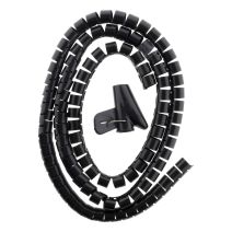 Gaine range câble noir d20 1,5m