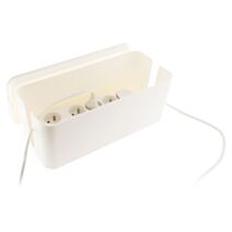 Boite de rangement pour multiprises - blanche