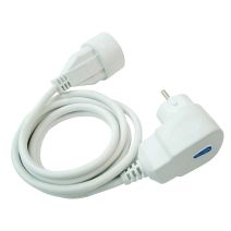 Prolongateur + parafoudre intégré câble 3G1mm² 1,90 m - INOTECH