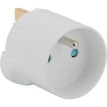 Adaptateur France/Royaume Uni blanc - ZENITECH
