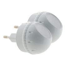 Lot de 2 veilleuses led orientables à 360° otio