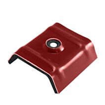 Cavaliers plaque rouge x100 RAL 8012 - BACACIER