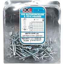 Lot 100 vis auto-perforantes