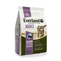 Croquette Chat adulte Saumon 4kg - EVERLAND
