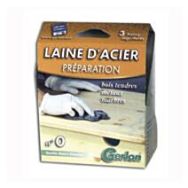 laine d'acier patin aiguilleté n0 x3