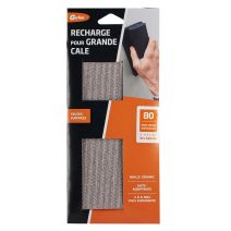 Recharge 3 patins maille céramic 93x180mm grain 80