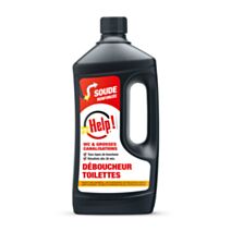 Déboucheur WC grosses canalisations 1L - HELP