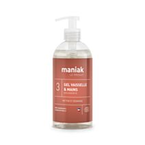 Gel Vaisselle et Mains Ecocert 0,5L - MANIAK