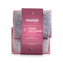 2 éponges Salle de Bain - MANIAK