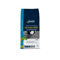 Colle carrelage à séchage rapide poudre gris