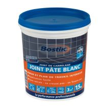 Joint pâte blanc pot plastique 1.5 kg