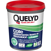 Colle Revêtements lisses de rénovation légers 1kg - QUELYD