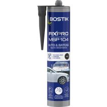 Colle Mastic FIXPRO MSP 104 Auto&Bateau Noir 290ml - BOSTIK