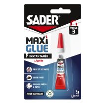 Colle cyanoacrylate Maxiglue Liquide 3g - SADER 