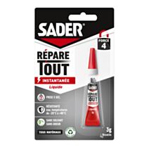 Colle Forte Répare Tout Instantanée Liquide 3g - SADER