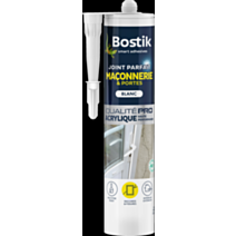 Joint parfait maçonnerie et portes blanc 280ml BOSTIK
