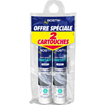 Lot de 2 joints parfait sanitaire blanc - BOSTIK