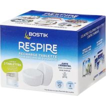2 Recharges pour Absorbeur d'humidité Respire 250gr - BOSTIK