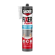 Colle de Fixation Fixer Sans Percer Charges Lourdes Blanc 460gr - SADER