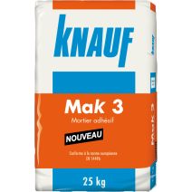 Mortier adhésif Mak3 25kg KNAUF