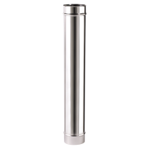 Tuyau de raccordement tyral 1m Ø125mm Inox 304 - JONCOUX