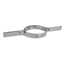 Collier tubage inox Ø180/186