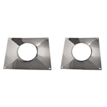 Plaque étanchéité haute bord relevé 350x450mm Ø125mm - JONCOUX