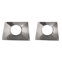 Plaque étanchéité haute bord relevé 350x350mm Ø125mm - JONCOUX