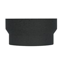 Manchon buse f/f noir mat AB TRE 150mm - JONCOUX