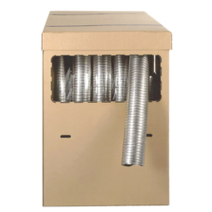 Flexible lisse inox 316 au mètre Ø150mm - JONCOUX (vendu au m)