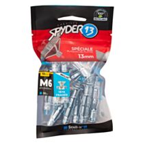 12 chevilles corps creux acier zingué M6x50mm tête fraisée - SCELL IT
