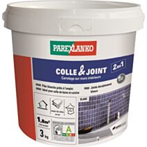 Colle & joint carrelage en pâte blanc - PAREXLANKO