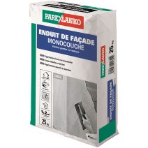 Enduit de façade monocouche sable 25kg - PAREXLANKO