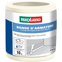 Bande enduit plaque de plâtre d'armature 10m - PAREXLANKO