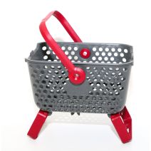 Panier Kajo 4L Gris / Cerise