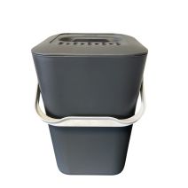 Seau à compost bioseau 7,5 l gris/anthracite - KAJO