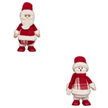 Décoration de Noël personnages H.43cm - FEERIC