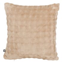 Coussin Zephy lin 40x40 beige - ATMOSPHERA