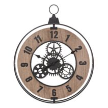 Horloge Jack Marron MDF/Metal ⌀57cm