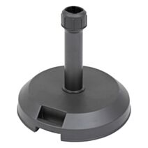 Pied parasol Haulio béton 17kg noir - HESPERIDE