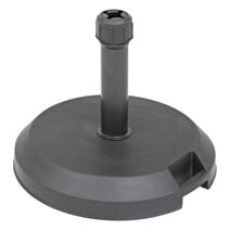 Pied parasol Haulio béton noir 29 kg - HESPERIDE