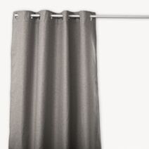 Rideau isolant occultant 140x260cm gris - ATMOSPHERA