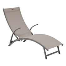 Transat Samba Nois/Praline 99x59x174,5cm