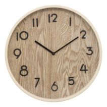 Horloge Ivana Beige Bois ⌀38cm