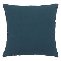 Coussin déhoussable 38x38cm bleu égéen - ATMOSPHERA