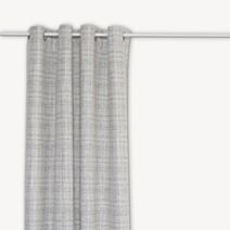 Rideau occultant Seth 140x260cm gris clair - ATMOSPHERA